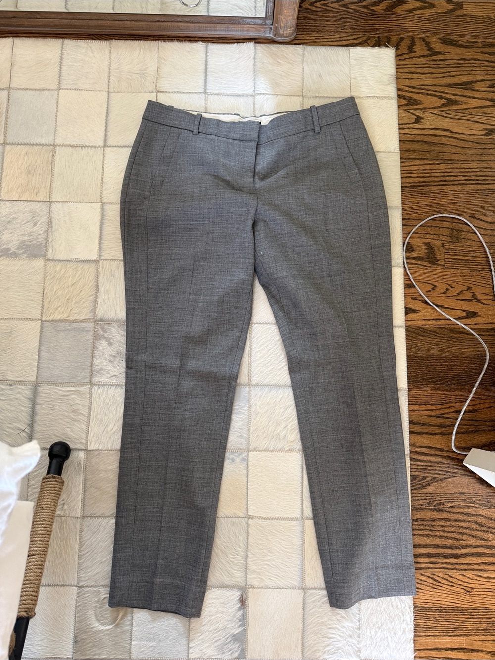 J. Crew Gray Tailored Women's Dress Pants